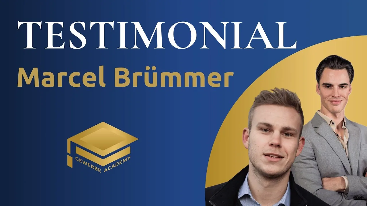 Video-Testimonial von Marcel Brümmer ansehen (YouTube)