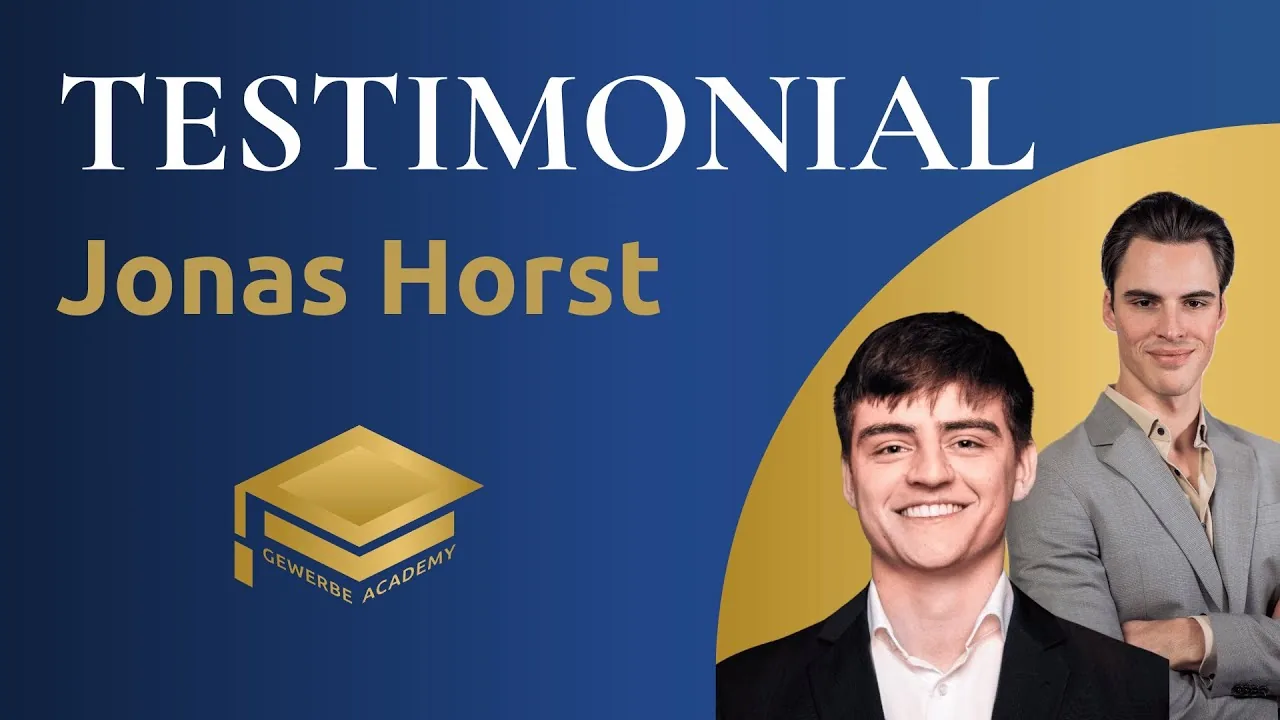 Video-Testimonial von Jonas Horst ansehen (YouTube)