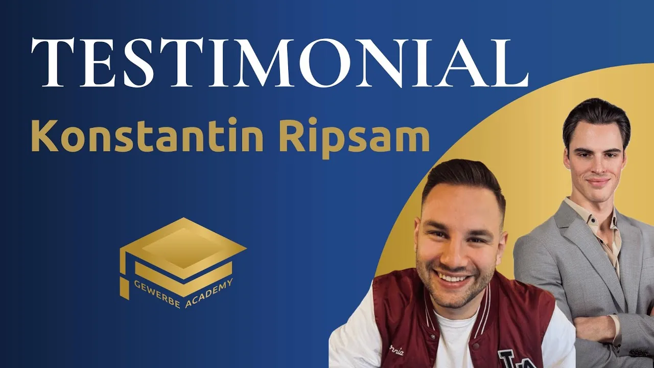 Video-Testimonial von Konstantin Ripsam ansehen (YouTube)